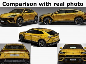 urus 2019 3D Model