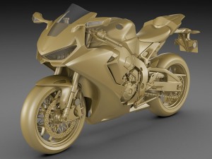 honda cbr1000rr fireblade 2018 3D Model