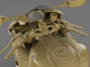 honda cbr1000rr fireblade 2018 3D Model