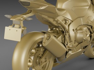 honda cbr1000rr fireblade 2018 3D Model