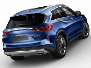 infiniti qx50 2019 3D Model