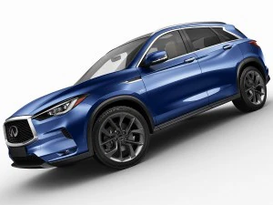 infiniti qx50 2019 3D Model