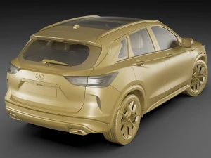 infiniti qx50 2019 3D Model