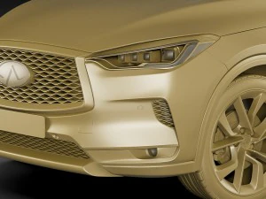 infiniti qx50 2019 3D Model
