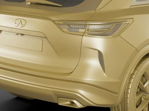 infiniti qx50 2019 3D Model