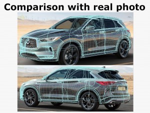 infiniti qx50 2019 Modelo 3D