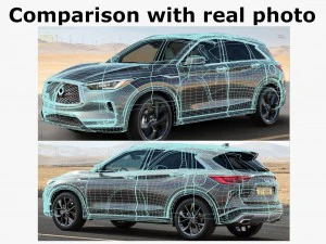 infiniti qx50 2019 3D Model
