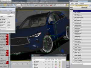infiniti qx50 2019 Modelo 3D