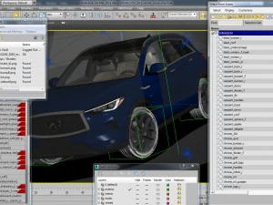 infiniti qx50 2019 3D Model