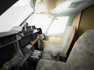 aircraft cockpit 3D Model