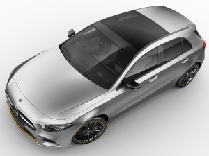 mercedes-benz a-class 2019 amg line 3D 모델