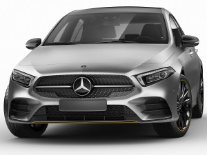 mercedes-benz a-class 2019 amg line 3D 모델