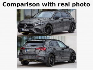 mercedes-benz a-class 2019 amg line 3D 모델