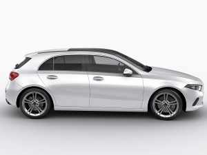 mercedes-benz a-class 2019 3D Модель