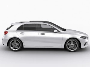mercedes-benz a-class 2019 3D Model