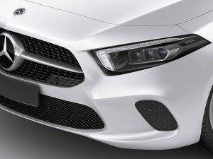 mercedes-benz a-class 2019 3D Модель