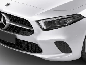 mercedes-benz a-class 2019 3D Model