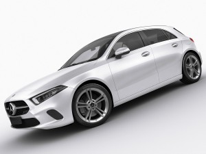 mercedes-benz a-class 2019 3D Модель