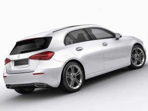 mercedes-benz a-class 2019 3D Model