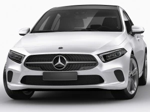 mercedes-benz a-class 2019 3D Model