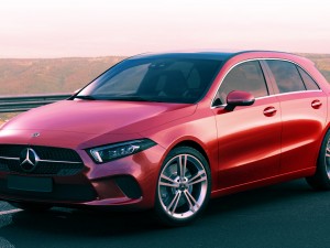 mercedes-benz a-class 2019 3D Модель