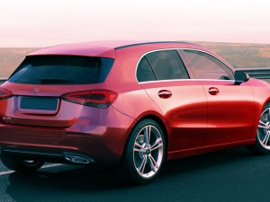 mercedes-benz a-class 2019 3D Модель