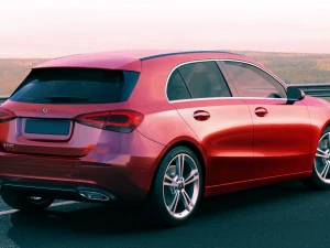 mercedes-benz a-class 2019 3D Model