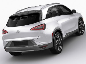 hyundai nexo 2019 3D Модель