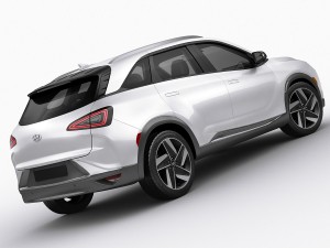 hyundai nexo 2019 3D Модель