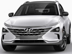 hyundai nexo 2019 3D Model