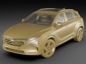 hyundai nexo 2019 3D Модель