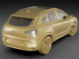 hyundai nexo 2019 3D Модель