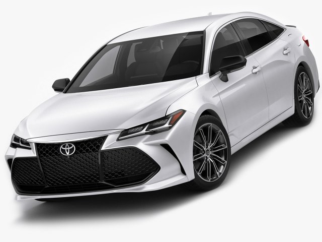toyota avalon touring 2019 xse Modèle 3D .c4d .max .obj .3ds .fbx .stl .blend 
