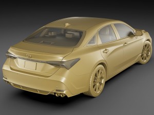 toyota avalon touring 2019 xse Modèle 3D