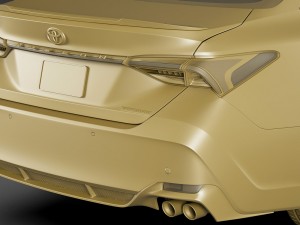 toyota avalon touring 2019 xse Modèle 3D