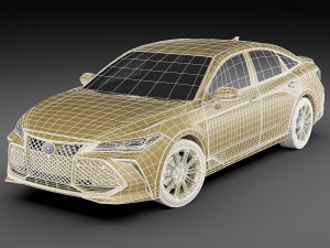 toyota avalon touring 2019 xse Modèle 3D