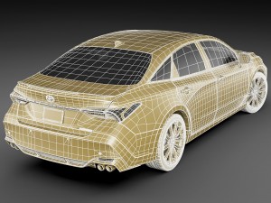 toyota avalon touring 2019 xse Modèle 3D