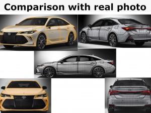 toyota avalon touring 2019 xse Modèle 3D