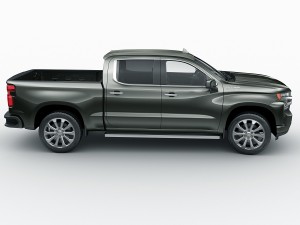 chevrolet silverado lt and high country 2019 3D Модель