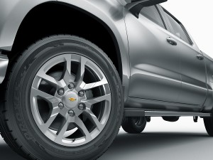 chevrolet silverado lt and high country 2019 3D Модель