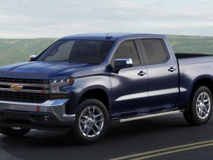 chevrolet silverado lt and high country 2019 3D Модель