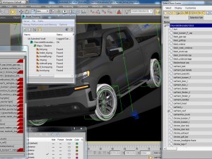 chevrolet silverado lt and high country 2019 3D Модель