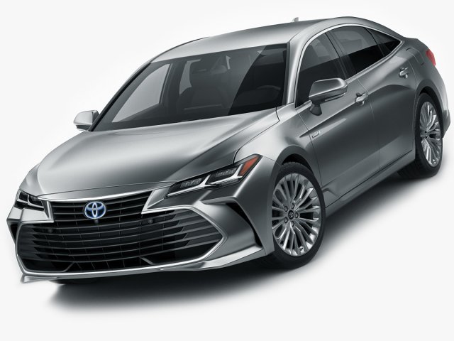 toyota avalon hybrid 2019 3D 模型 .c4d .max .obj .3ds .fbx .stl .blend 