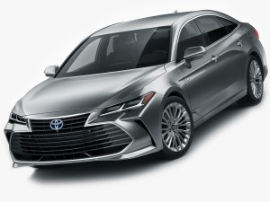 toyota avalon hybrid 2019 3D Model