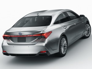 toyota avalon hybrid 2019 3D 模型
