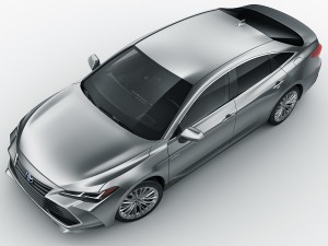 toyota avalon hybrid 2019 3D 模型