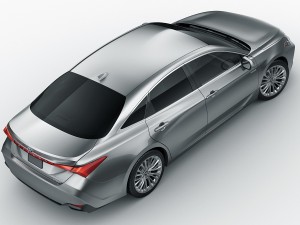 toyota avalon hybrid 2019 3D 模型