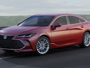 toyota avalon hybrid 2019 3D 模型