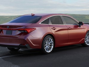 toyota avalon hybrid 2019 3D 模型