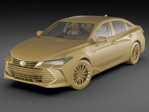 toyota avalon hybrid 2019 3D 模型